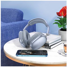 hoco. Slušalice bežične sa mikrofonom, Bluetooth, plava - W35 Air Triumph Blue