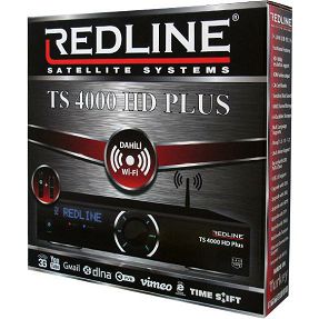 REDLINE Prijemnik satelitski,Full HD, USB PVR, Media Player, WiFi - TS 4000 HD PLUS