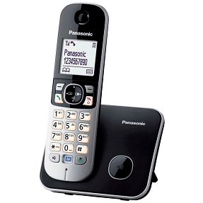 Panasonic Telefon bežični, DECT, 1,8" LCD zaslon, spikerfon - KX-TG6811FXB