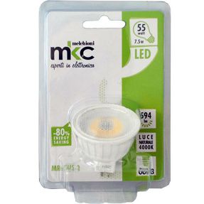 MKC Žarulja, LED 7.5W, 4000K,12V DC, prirodno bijela svjetlost  - LED MR16 GU5.3/7.5W-N