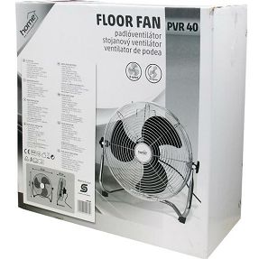 home Ventilator podni, promjer 40cm, 90W, Inox - PVR 40