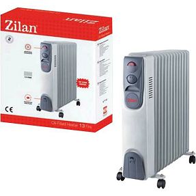 Zilan Uljni radijator Premium, 2500 W, 13 rebara - ZLN2135