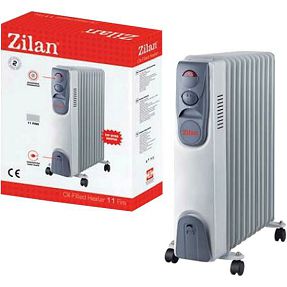 Zilan Uljni radijator Premium, 2500 W, 11 rebara - ZLN2128