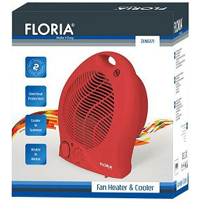 Zilan Grijalica sa ventilatorom, 2000 W, bijela - ZLN6171/WH