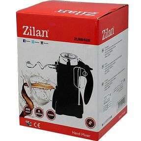 Zilan Mikser sa postoljem, 6 brzina+ turbo, 300 W, crna - ZLN8426