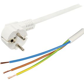 home Produžni kabel, 8 utičnica, prekidač, 1,0mm², 2 met, bijeli - PNV 08K/WH