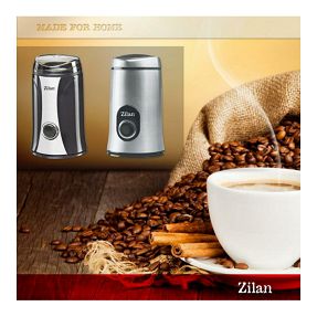 Zilan Mlin za kavu, spremnik 50 g., 150 W, INOX/crna - ZLN8013/BK