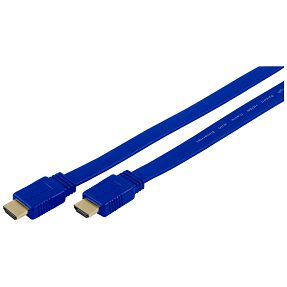 ZED electronic HDMI kabel, plosnati, 1.5 met, ver. 2.0, 3D, Ethernet - HDMI-FLT/1,5