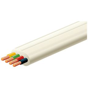 home Telefonski kabel, bakar, 4/4, 100 met.,  bijeli - TK 1/WH