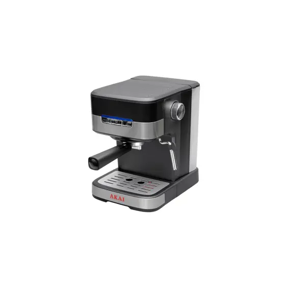 AKAI AESP-850 Aparat za Espresso Kavu, 850W – Crno-Srebrni