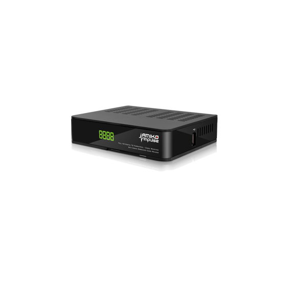 Amiko Prijemnik zemaljski, DVB-T2/C, FullHD, USB PVR, AV stream - Impulse T2/C