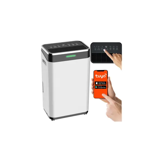 Berdsen BD-533 kompresorski odvlaživač zraka 25 L/24 h Wi-Fi – bijeli