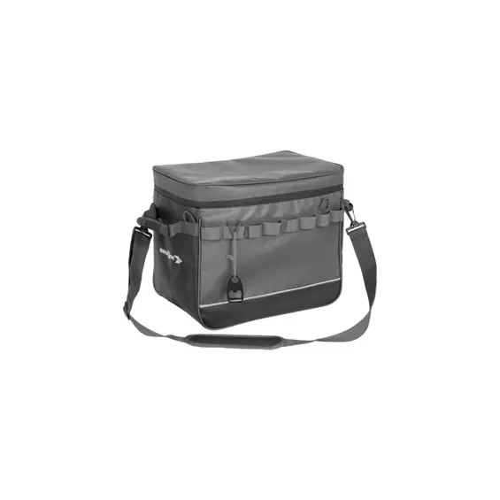 Brunner Gelbag 20L – Prijenosna hladna torba za piknik i putovanja (siva, s otvaračem za boce) 