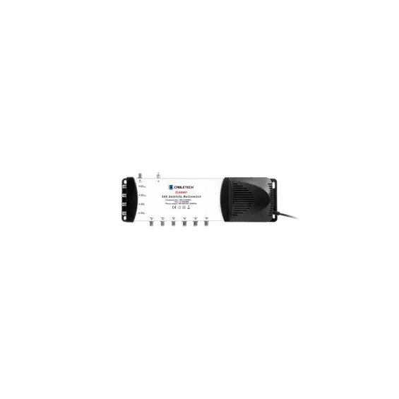 Cabletech ZLA0991 Multiswitch 5/6 – 5 Ulaza, 6 Izlaza, LTE Filter, Ugrađeno Napajanje