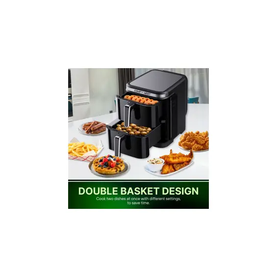 comfy-nest-cn-06177-dual-air-fryer-11l-2800w-dvostruka-frite-64100-cn-06177.webp