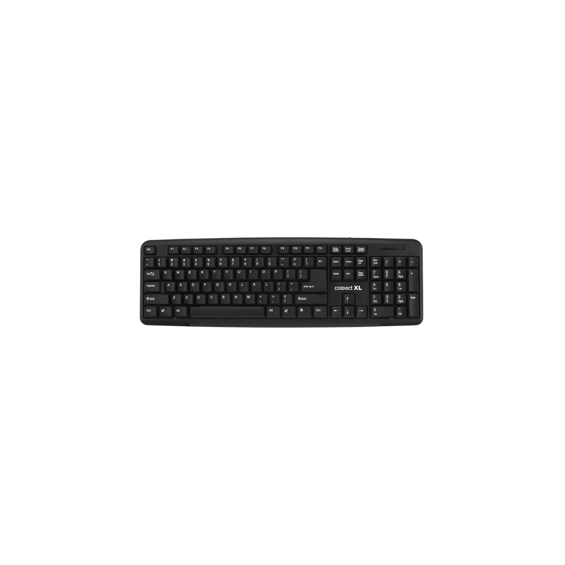 Connect XL Tipkovnica sa Qwerty rasporedom, USB, crna boja - CXL-K100
