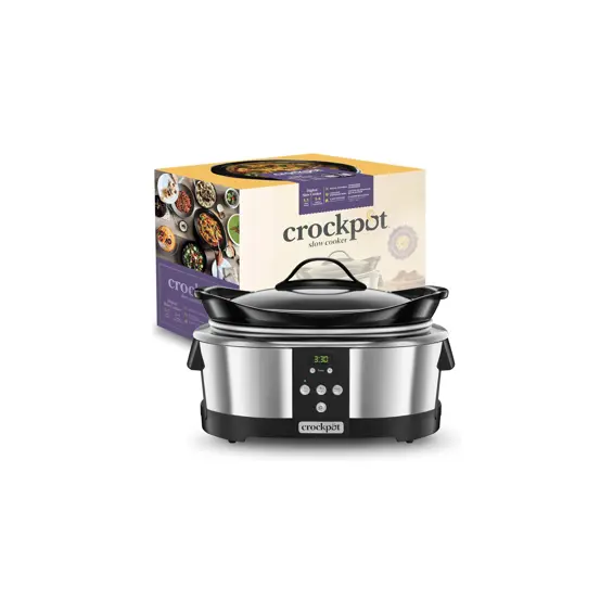 Crock-Pot 5.7L digitalni programibilni aparat za sporo kuhanje (SCCPBPP605-050)