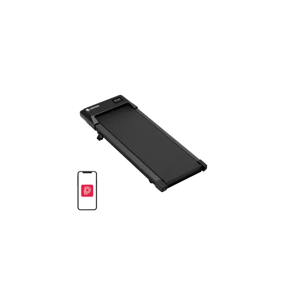 DeerRun Q2 Urban električna traka za hodanje (Black) – walking pad, 7% nagib, kompaktna, tihi rad, za dom i ured
