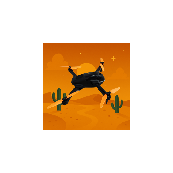 Dron KAZOO X63, 480p kamera, Wi-Fi