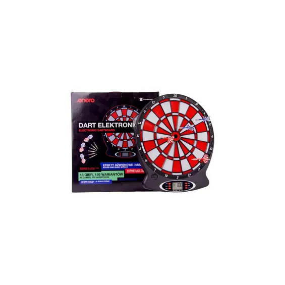 Enero WJ-100 elektronički pikado 43 cm – crveni