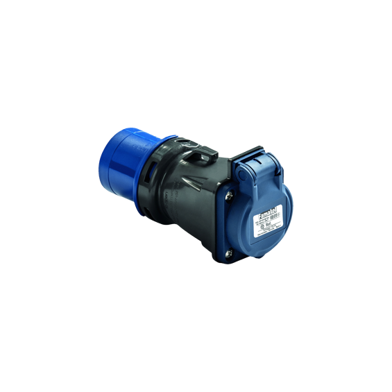 Famatel Industrijski adapter za schuko utikač/2P+T utičnica 16A,IP54 - 13910