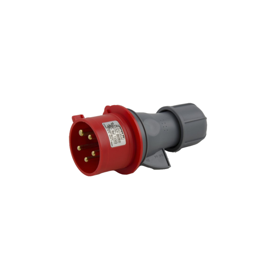 Famatel Utikač, 32A/380÷415, 5 Polni (3P+N+E), IP44 - 13303