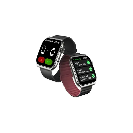 Forever Tiron SWM-300 Black pametni sat 1,96" AMOLED, IP67, Bluetooth 5.0