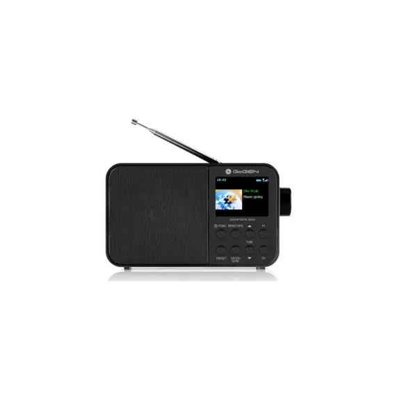 Gogen DAB+ radio DAB 500 BT crni – digitalni radio s Bluetooth povezivošću