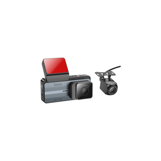hoco. Auto kamera, 4 Mpxiel, Dual Camera, 2K, GPS, WiFi - DV12
