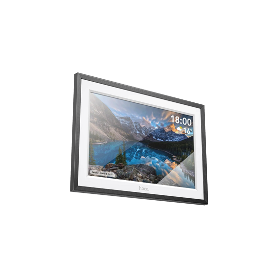 hoco. Digitalni foto okvir 10", LCD touch panelWiFi, microUSB - HI13