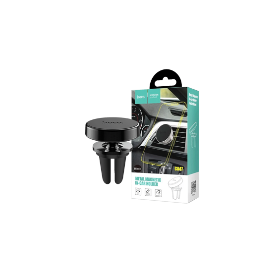 hoco. Držač za mobilne uređaje, magnetni, Alu tijelo - CA47 Metal Black