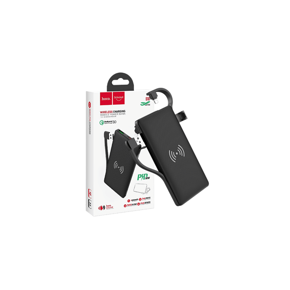 hoco. Punjač prijenosni za mobitele, brzi QC/PD, 10000 mAh, 3A - S10 Selected Powerbank