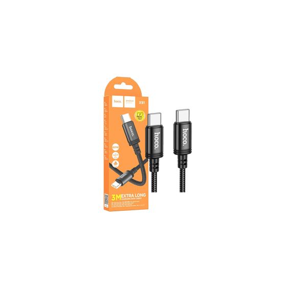 hoco. USB kabl za smartphone, type C, dužina 3 met., 60W - X91 Radiance