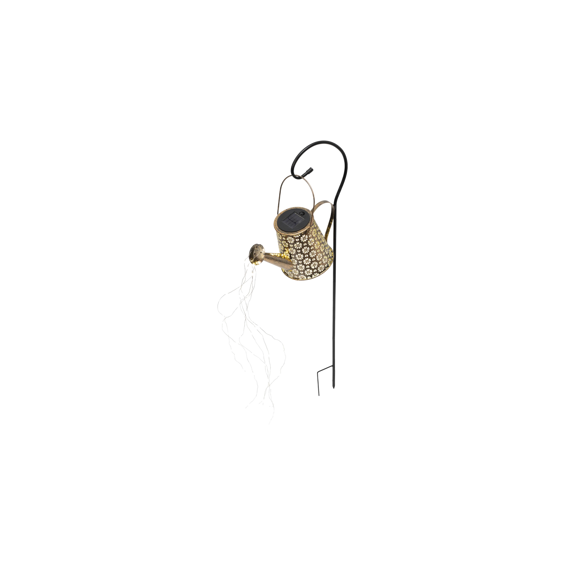 home Kućna MX661 solarna baštenska lampa, kanta za zalivanje, mož