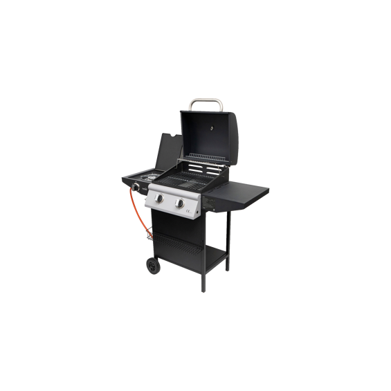 home Plinski roštilj sa dva plamenika + bočni, 3 x 3.2kW, LPG - GRG02