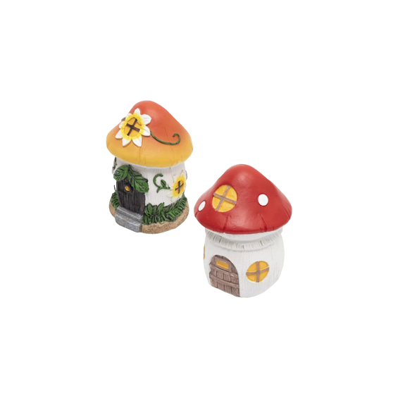 home Solarna vrtna lampa u obliku kućice-gljiva, 40 mAh - MX675