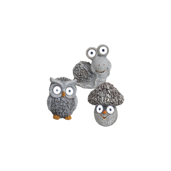 home Solarna vrtna svjetiljka, Gljiva, Sova, Puž - MX 639