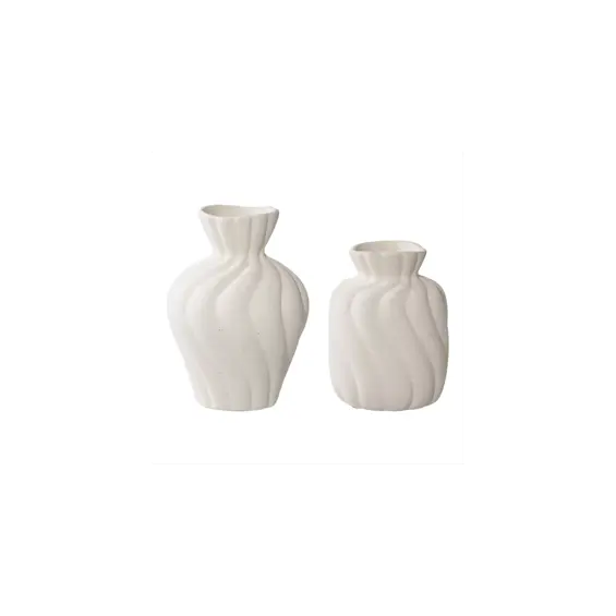 House Nordic keramičke vaze bijele – set 2 kom
