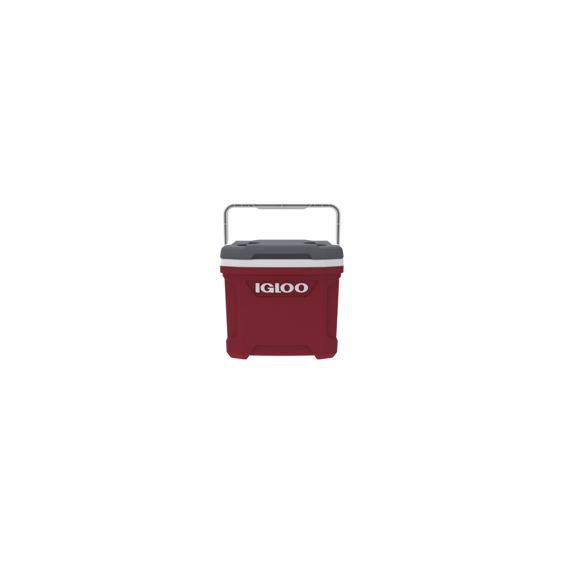 IGLOO Latitude 16 – Prijenosni tvrdi hladnjak 15 L / 16 Qt (za 24 limenke, crveni)
