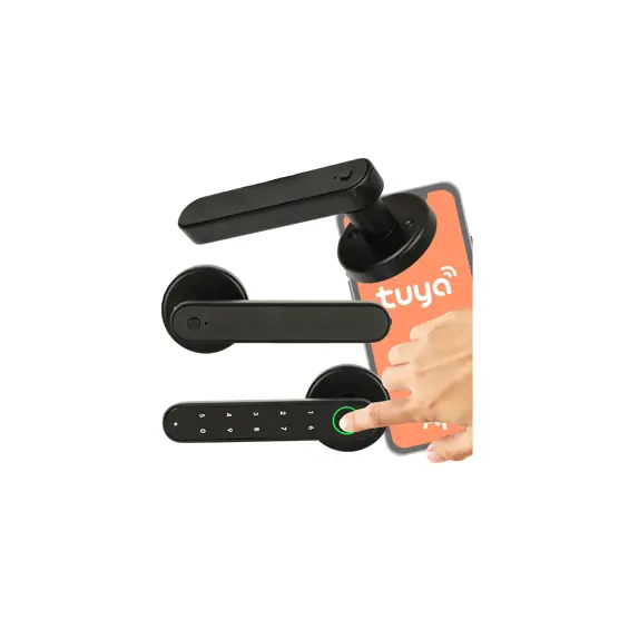 Ikonka KX3854 pametna brava za vrata s otiskom prsta, kodom i Bluetoothom