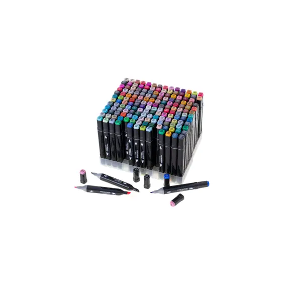 ikonka-kx51233-set-dvostranih-alkoholnih-markera-168-komada--95238-kx5123.webp
