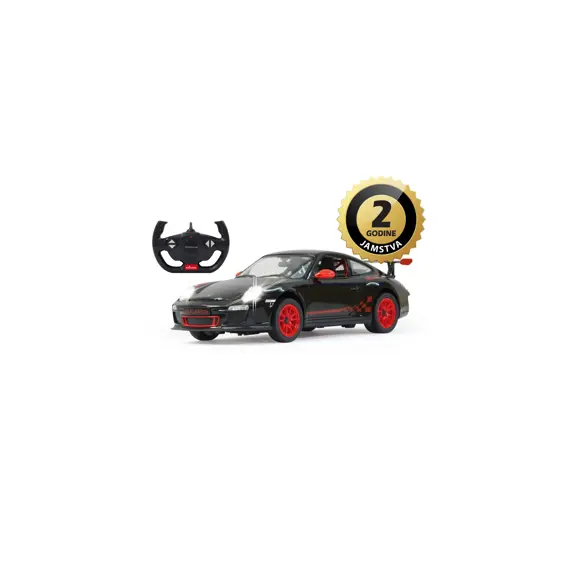 Jamara auto na daljinsko upravljanje DELUX Porsche GT3 RS, crni 1:14