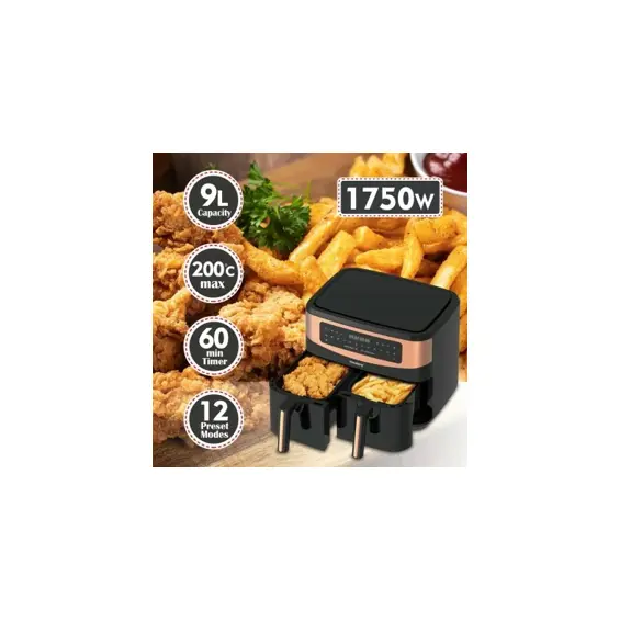 klausberg-kb-7589-friteza-na-vruci-zrak-9-l-dvostruka-kosara-2716-kb-7589.webp
