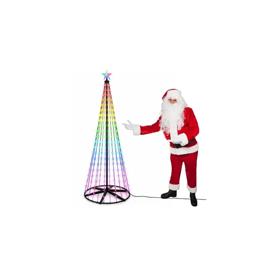 koopman-led-bozicno-drvce-210-cm-370-rgb-led-dioda-daljinski-50075-148870.webp