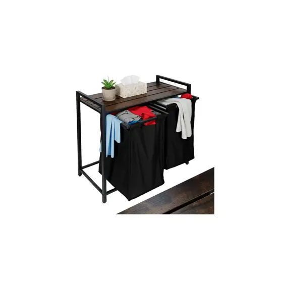kosara-za-rublje-s-policom-i-2-odjeljka-92-l-loft-crna-hrast-59804-kx3097.webp