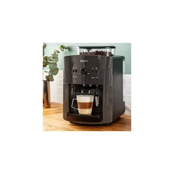 Krups EA810B automatski aparat za kavu – espresso aparat s mlincem i tlakom 15 bara