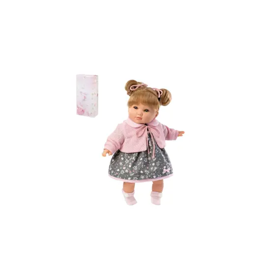 LUTKA BERBESA SANDRA ROZO-SIVA HALJINICA 40CM U KUTIJI