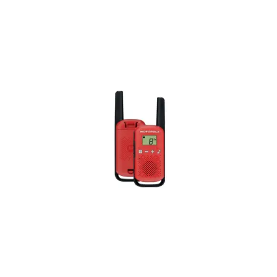 Motorola TALKABOUT T42 Red – set od 2 walkie-talkie uređaja, domet do 4 km
