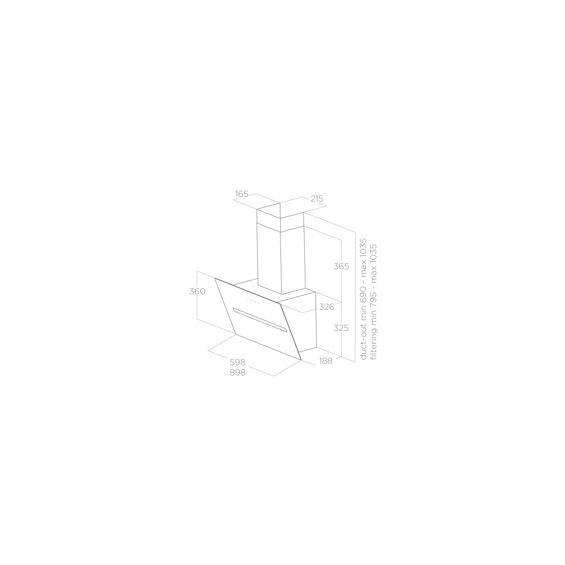 Napa Elica Shy-S BL/A/90 PRF0166933