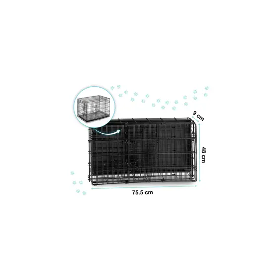 pethaus-ph-200-sklopivi-metalni-kavez-za-psa-s-lezajem-s-80970-ph-200.webp
